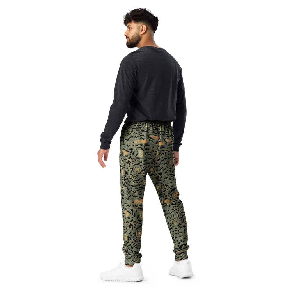 Mineral Night on Men's Joggers — Back