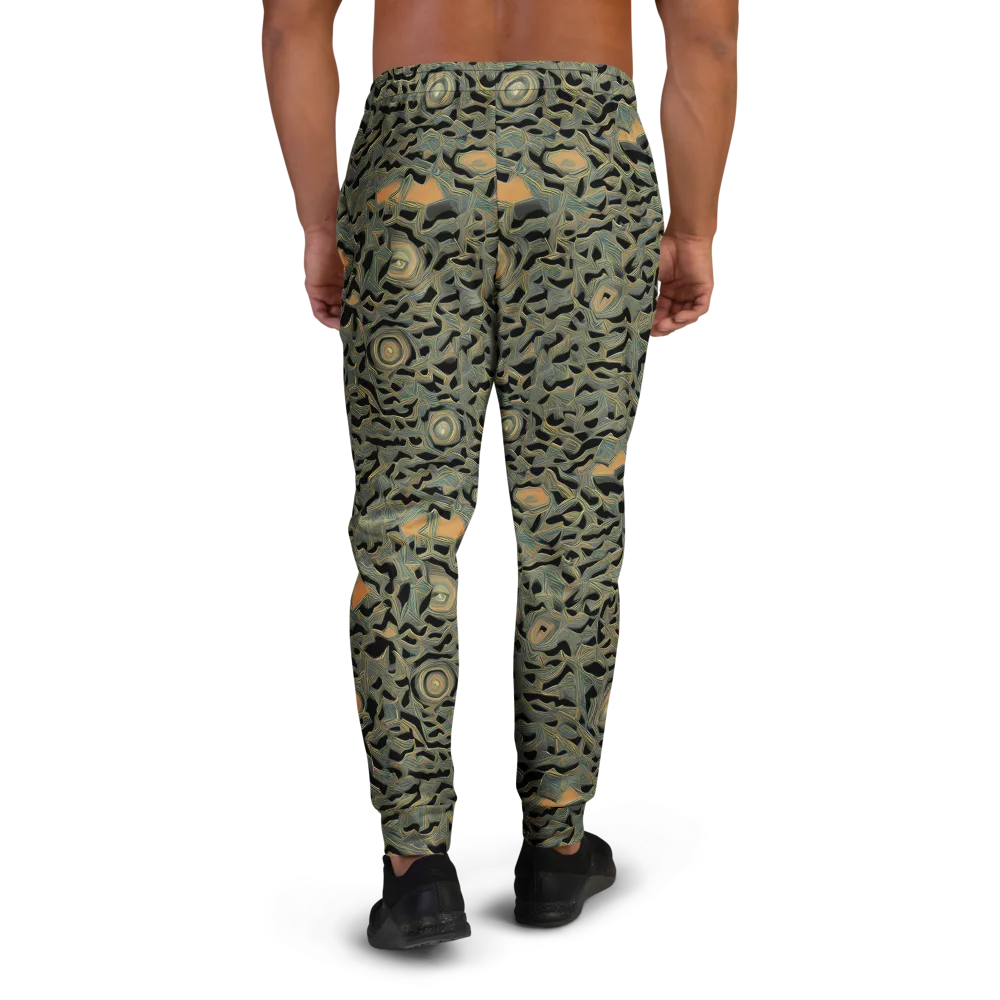 Mineral Night on Men's Joggers — Back