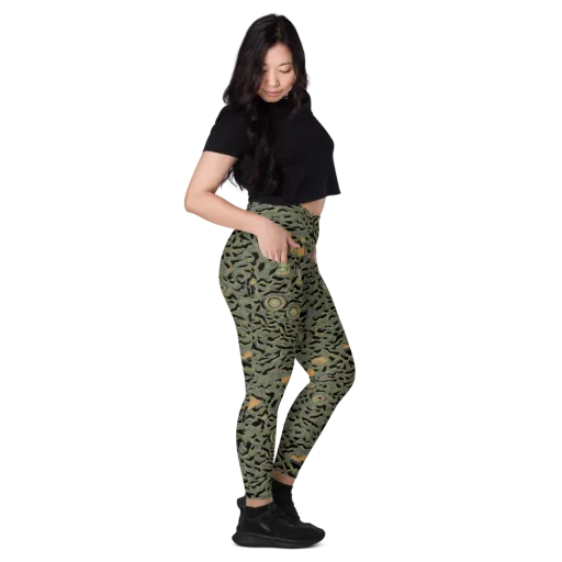 Mineral Night on a Leggings with Pockets