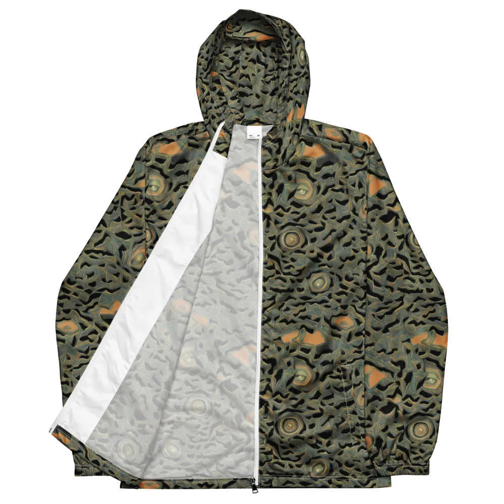 Mineral Night on Men's Windbreaker — Front
