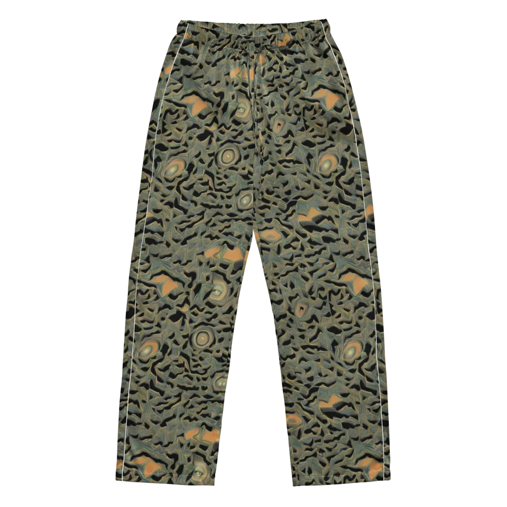 Mineral Night on Women's Pajama Pants — Front