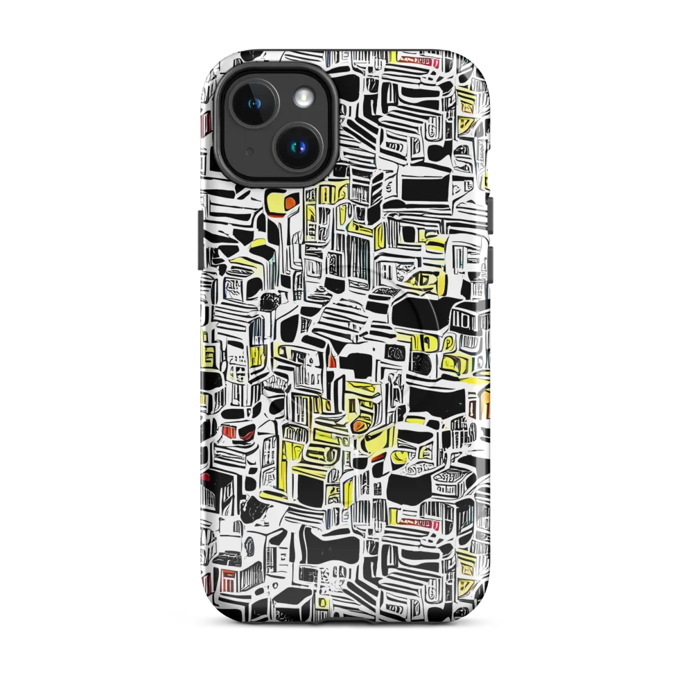 Monochrome Motion on MagSafe Tough Case for iPhone® — Front