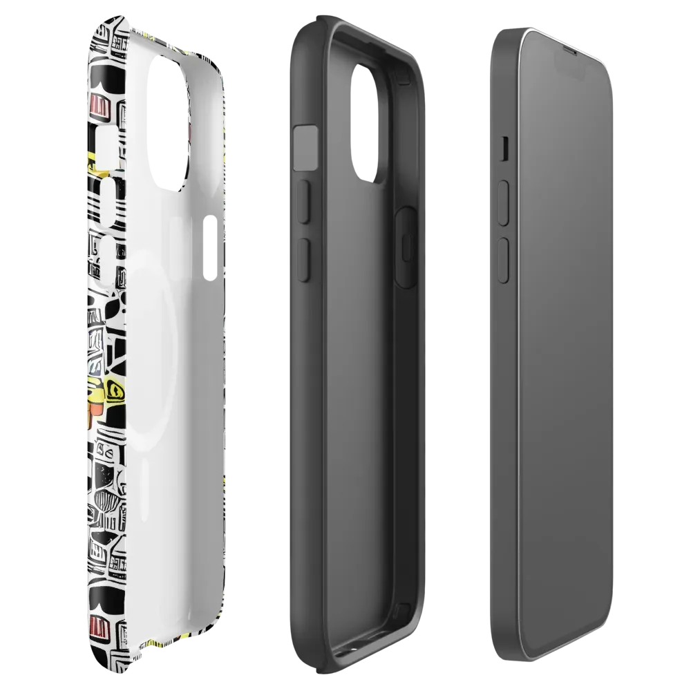 Monochrome Motion on MagSafe Tough Case for iPhone® — Front