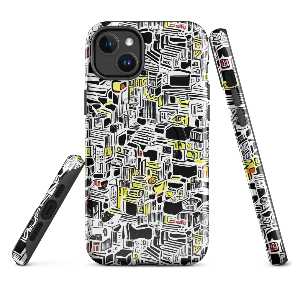 Monochrome Motion on MagSafe Tough Case for iPhone® — Front