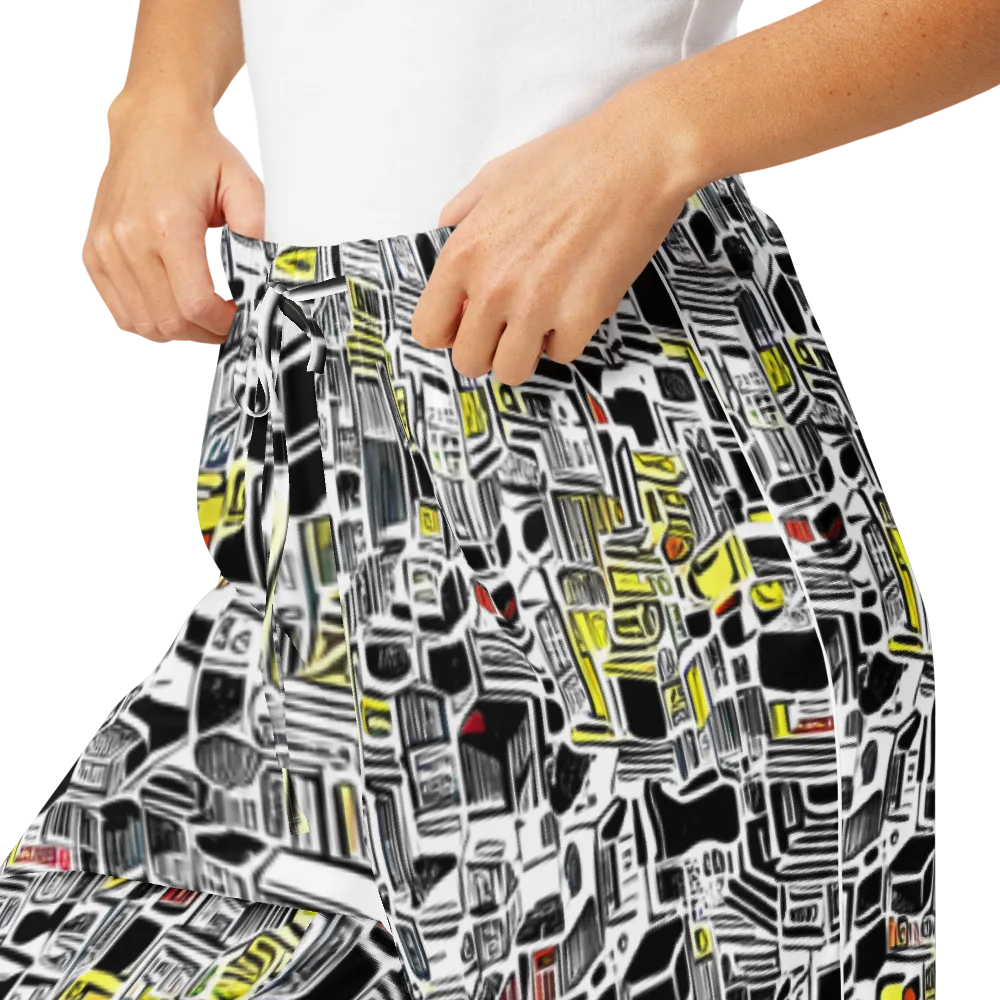 Monochrome Motion on Women's Pajama Pants — Product details