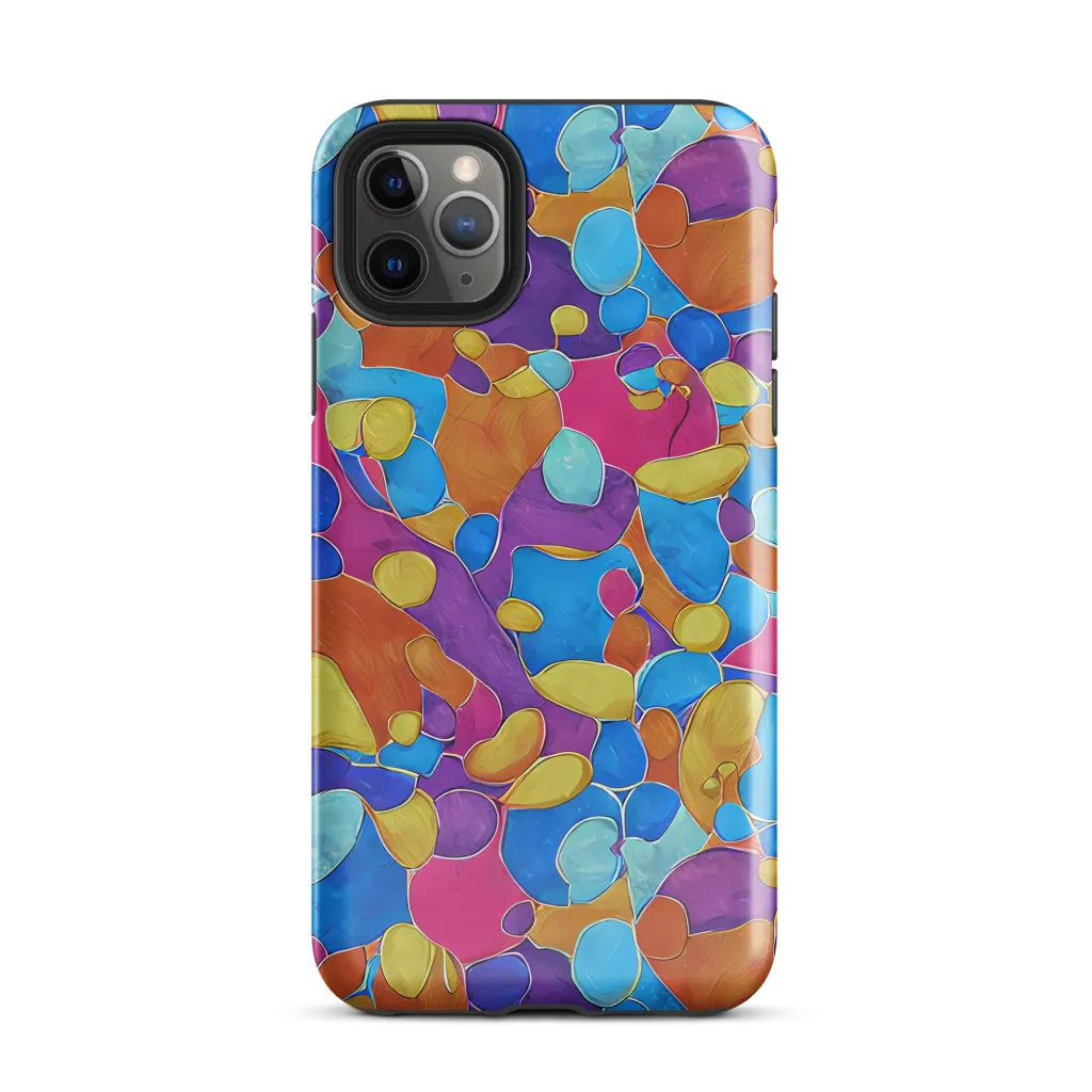 Neon Riverstones on Tough Case for iPhone® — Front