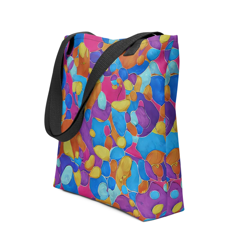 Neon Riverstones on Tote Bag — Front