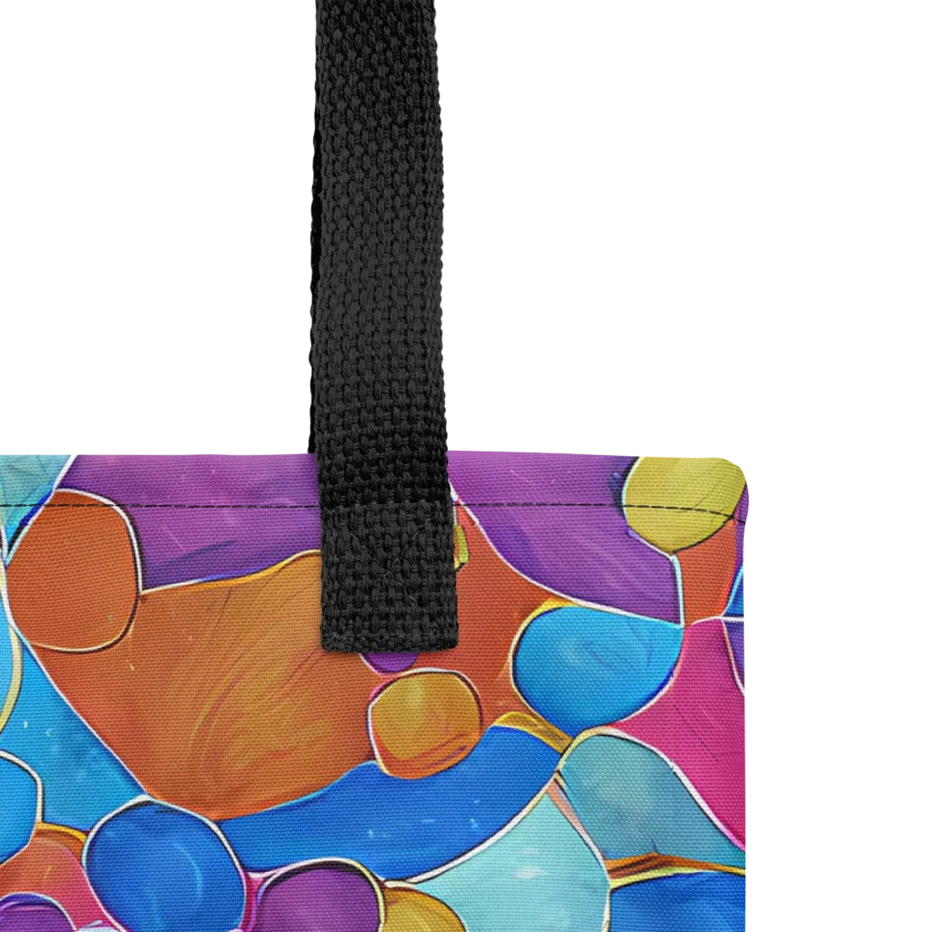 Neon Riverstones on Tote Bag — Product details
