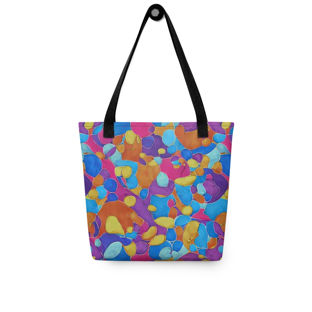 Neon Riverstones on Tote Bag — Front