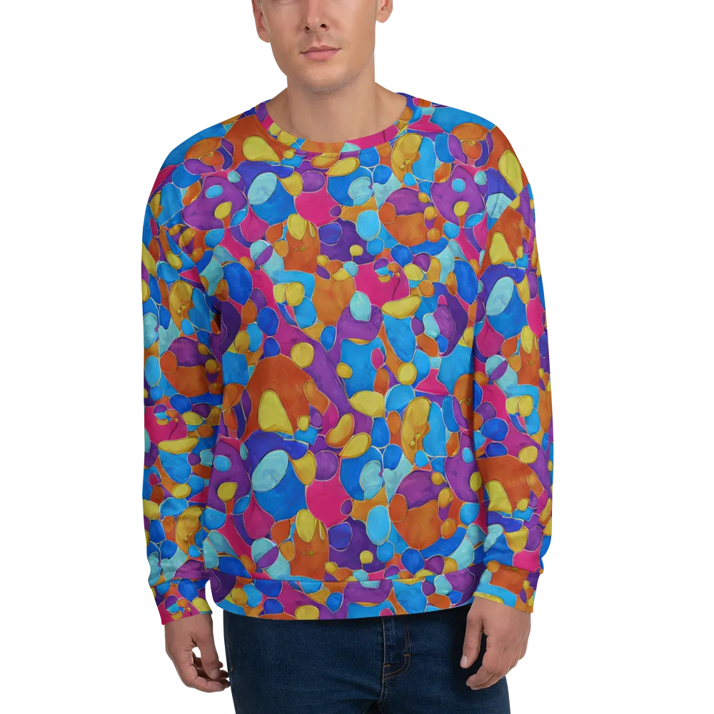 Neon Riverstones on Sweatshirt — Front