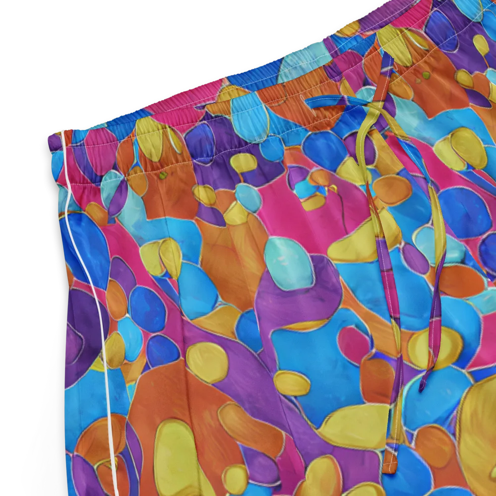 Neon Riverstones on Women's Pajama Shorts — Product details