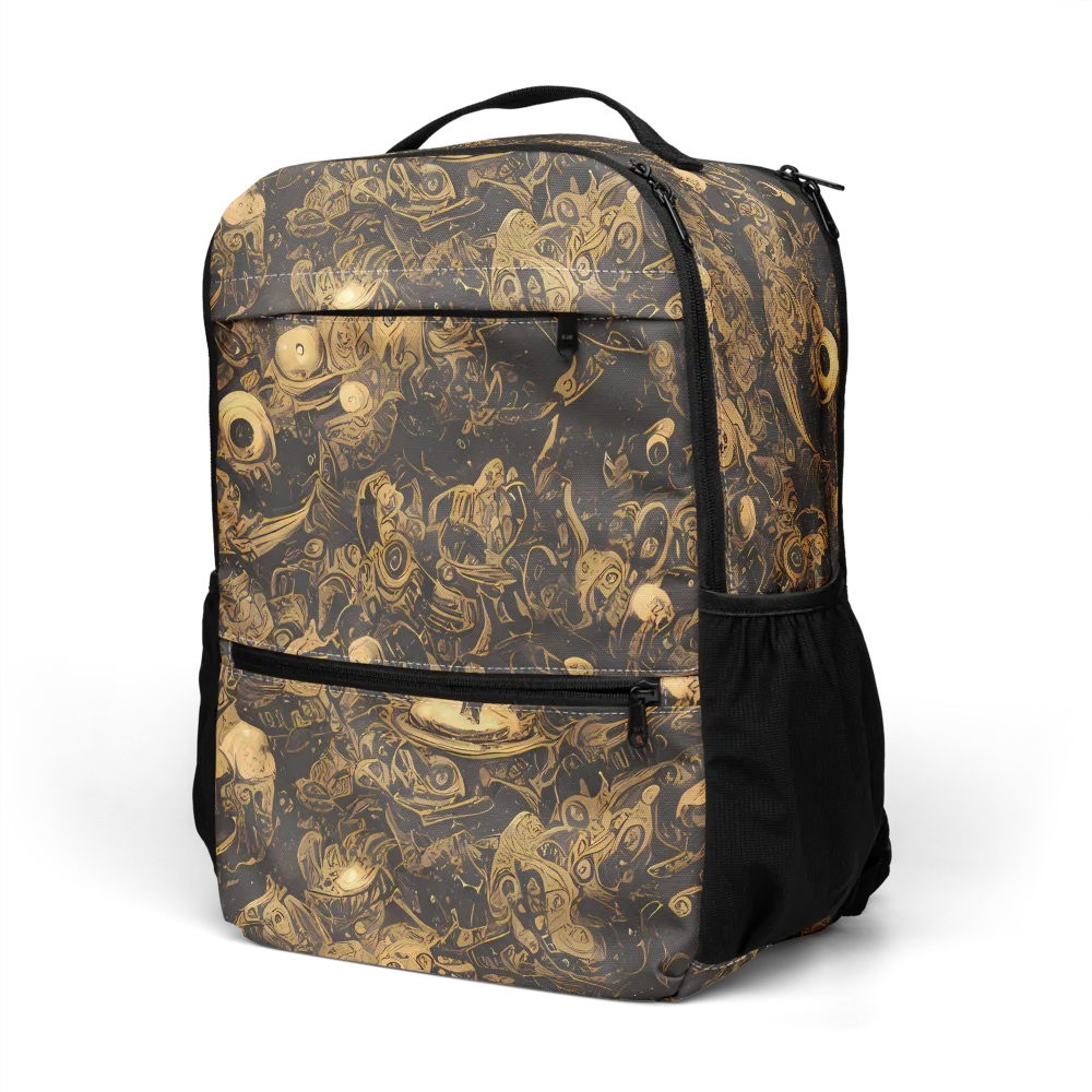 Amber Apparitions on Utility Backpack — Left Front