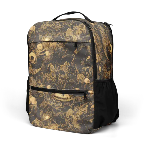Amber Apparitions on a Utility Backpack