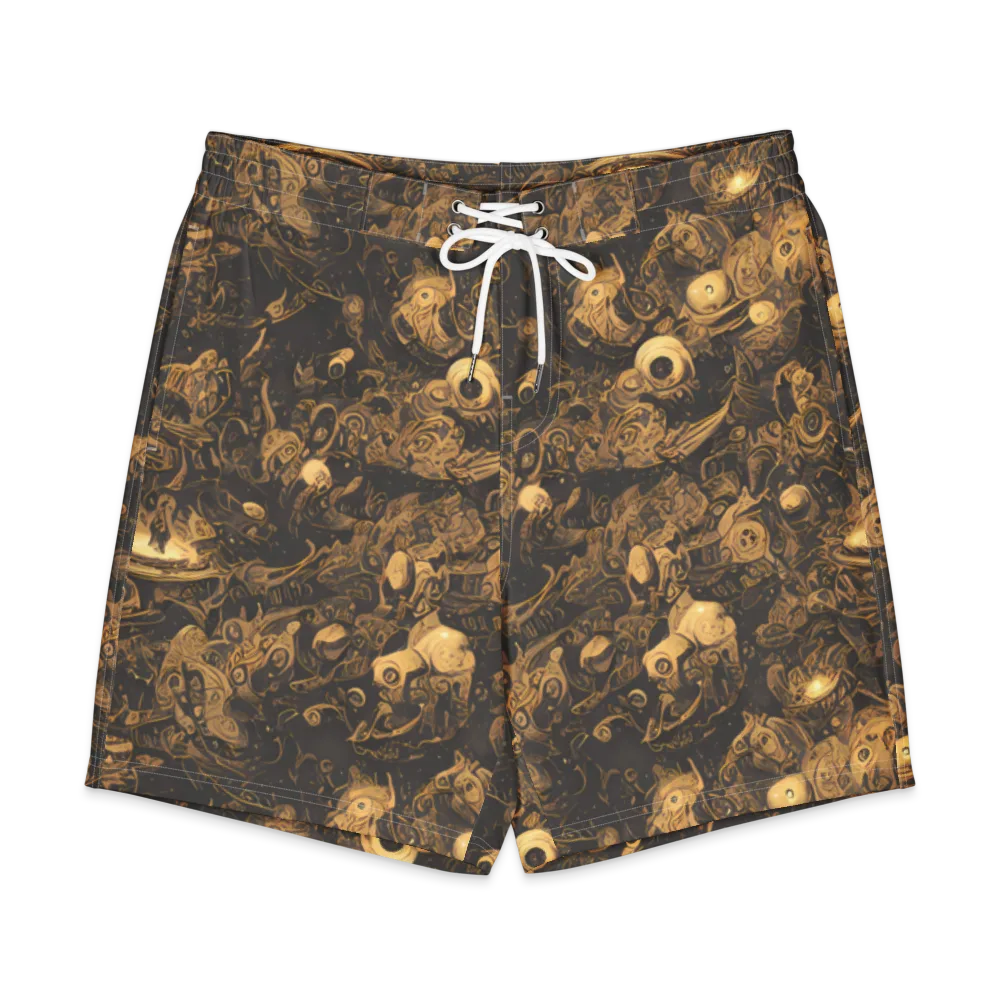 Amber Apparitions on Men's Board Shorts — Front