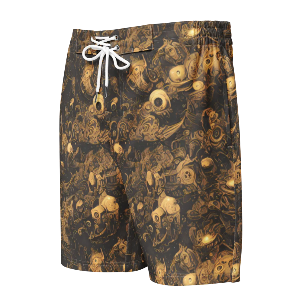 Amber Apparitions on Men's Board Shorts — Front