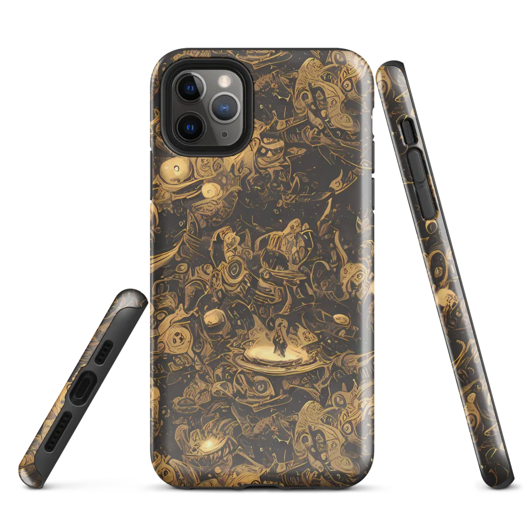 Amber Apparitions on Tough Case for iPhone® — Front