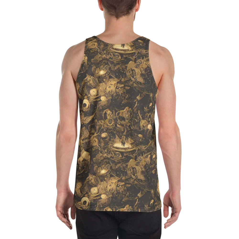 Amber Apparitions on Men's Tank Top — Back