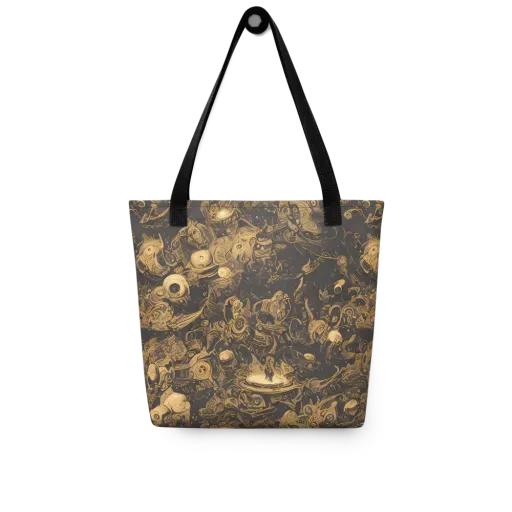 Amber Apparitions on a Tote Bag