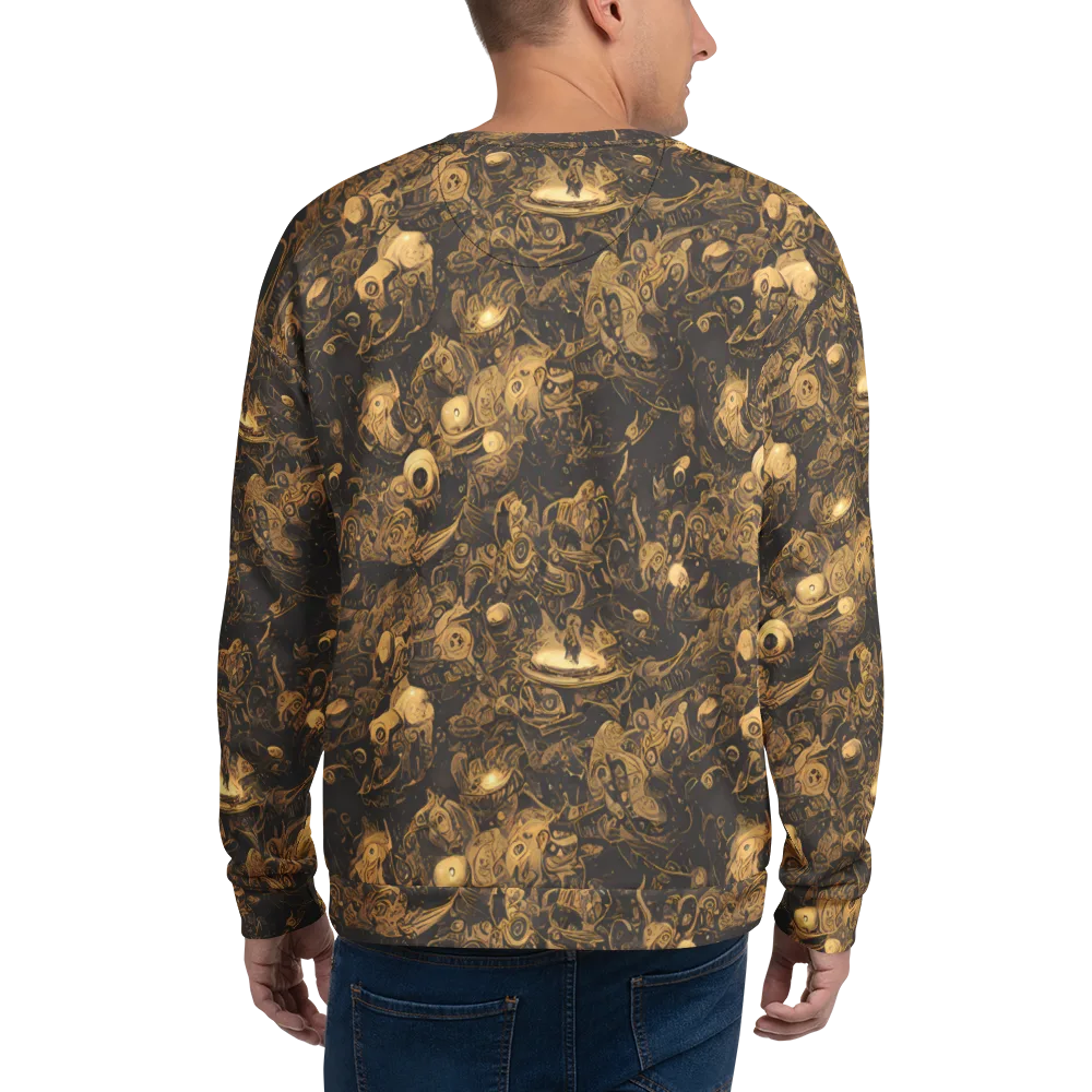 Amber Apparitions on Sweatshirt — Back