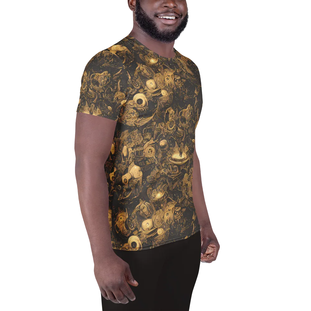 Amber Apparitions on Men's Athletic T-Shirt — Right