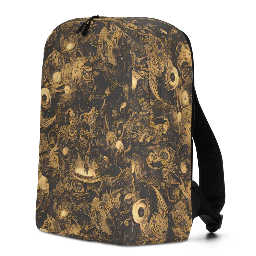 Amber Apparitions on Minimalist Backpack — Left