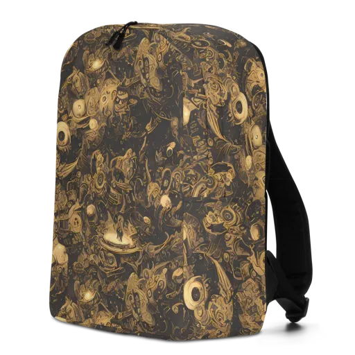 Amber Apparitions on a Minimalist Backpack