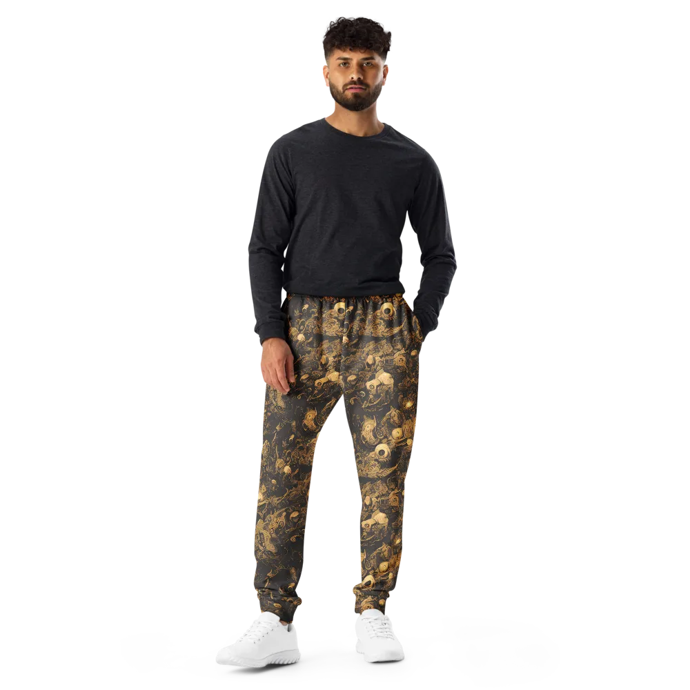 Amber Apparitions on Men's Joggers — Front