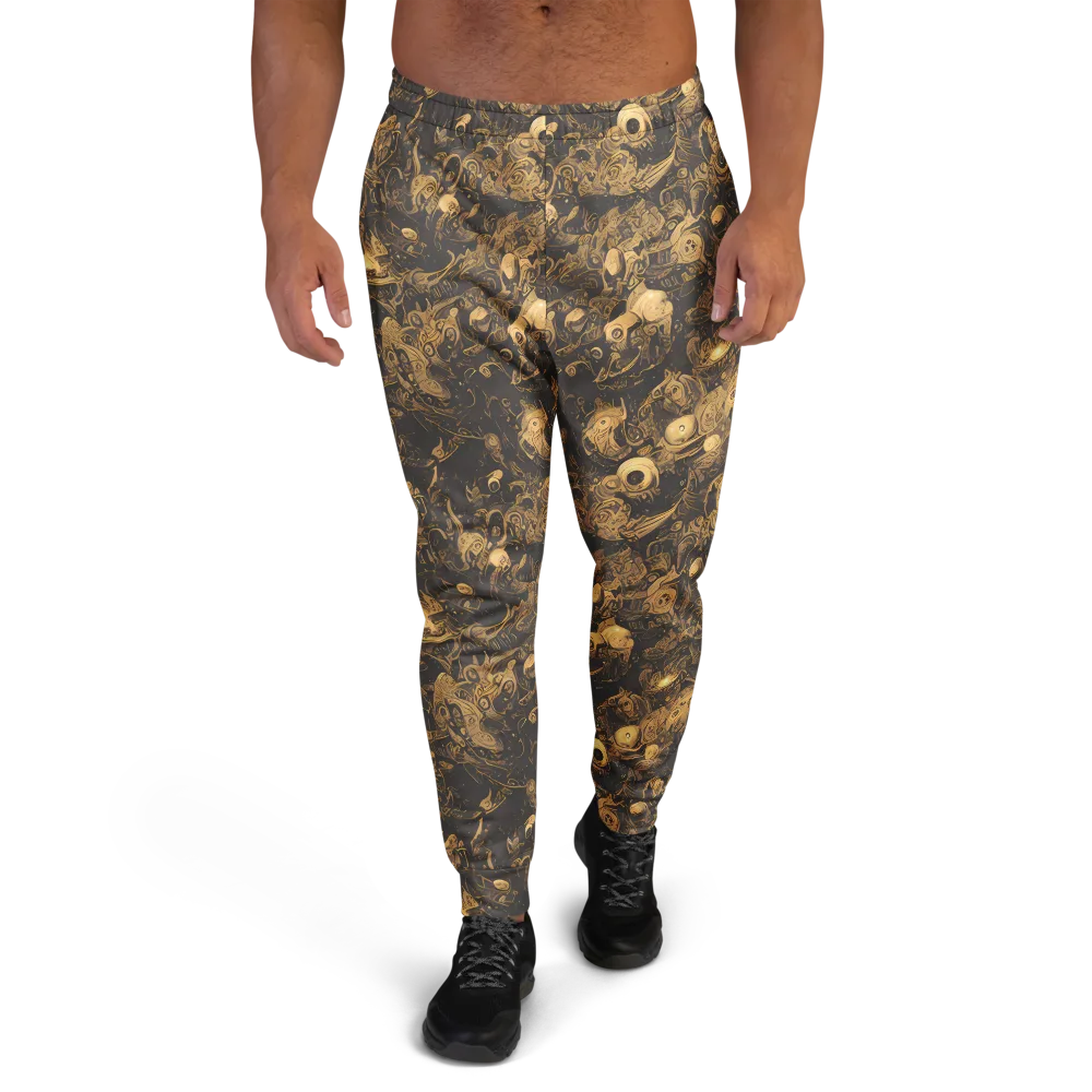 Amber Apparitions on Men's Joggers — Front