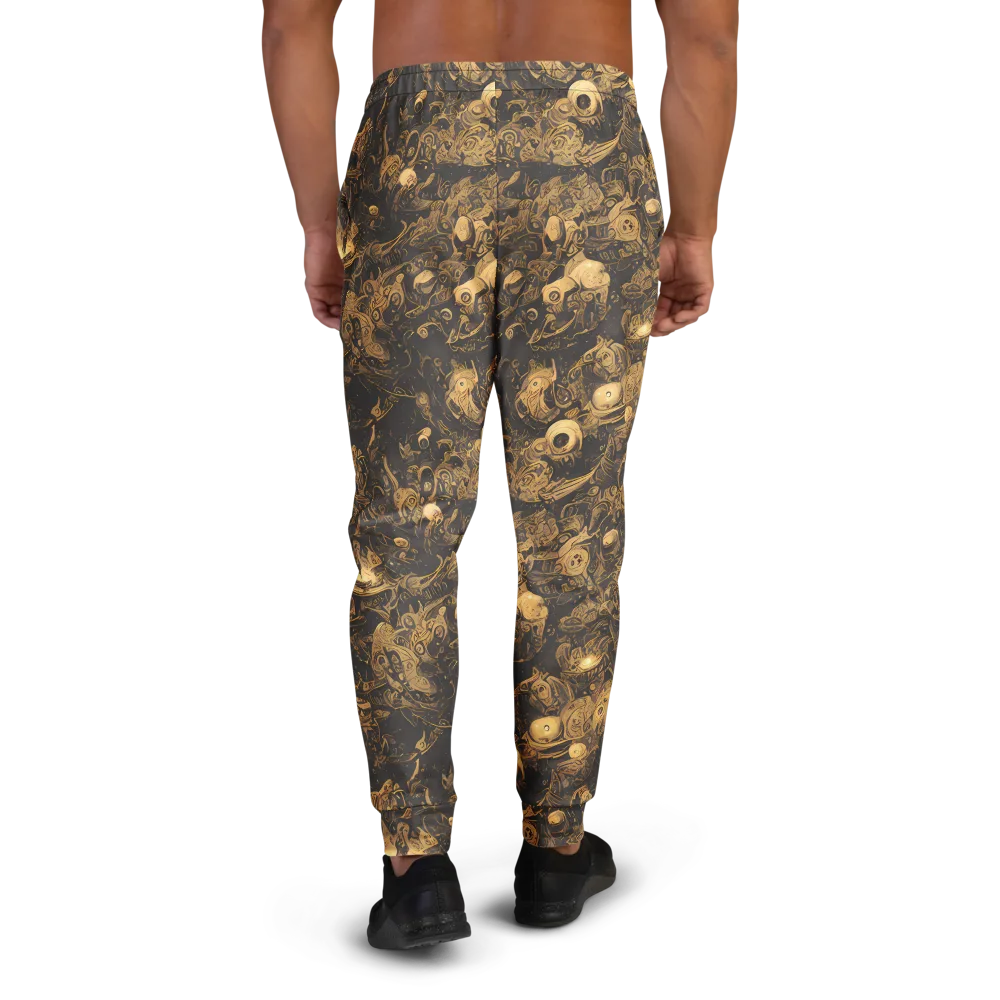 Amber Apparitions on Men's Joggers — Back