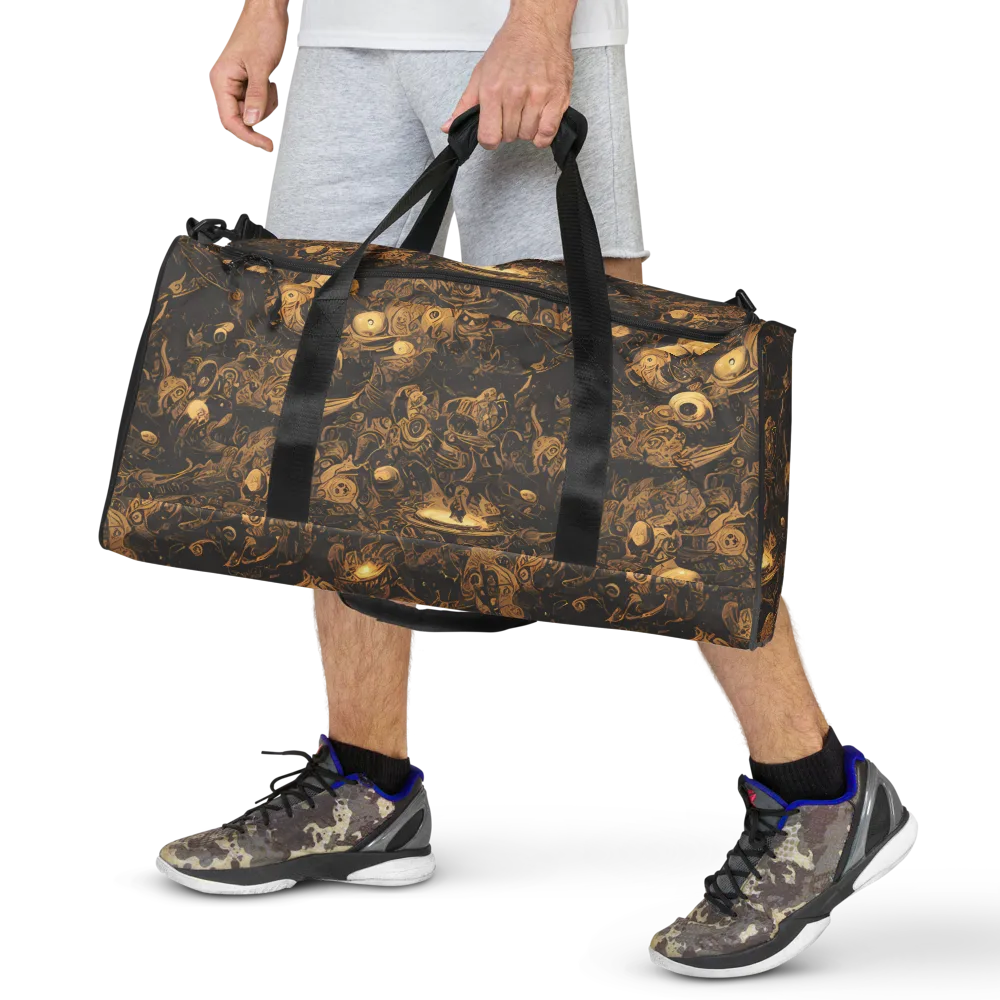 Amber Apparitions on Duffle Bag — Front