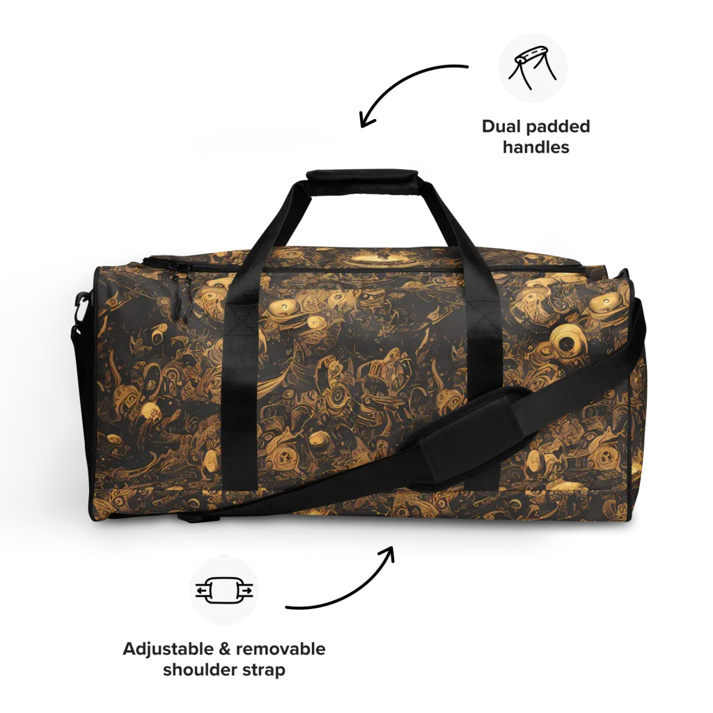 Amber Apparitions on Duffle Bag — Front