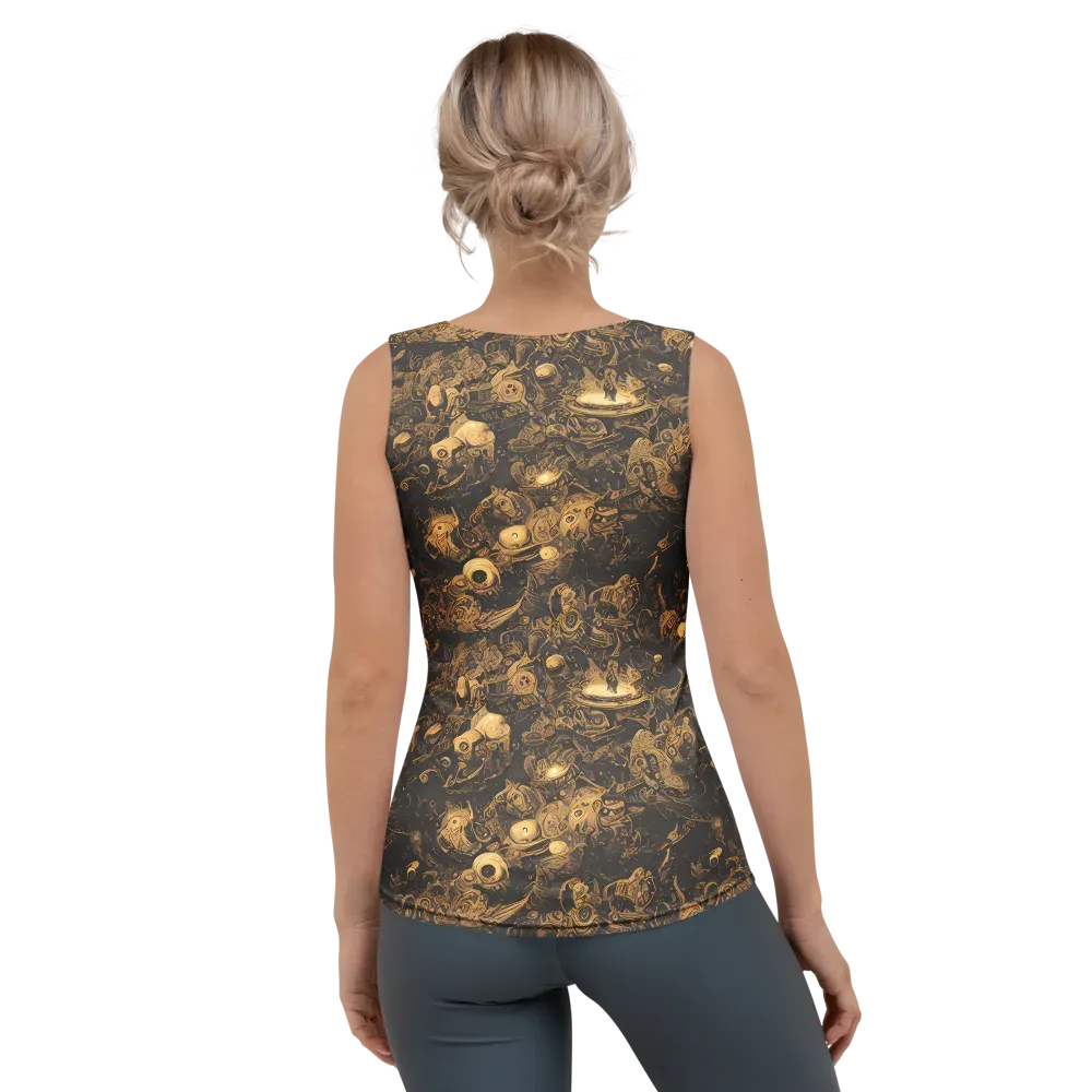 Amber Apparitions on Women's Tank Top — Back