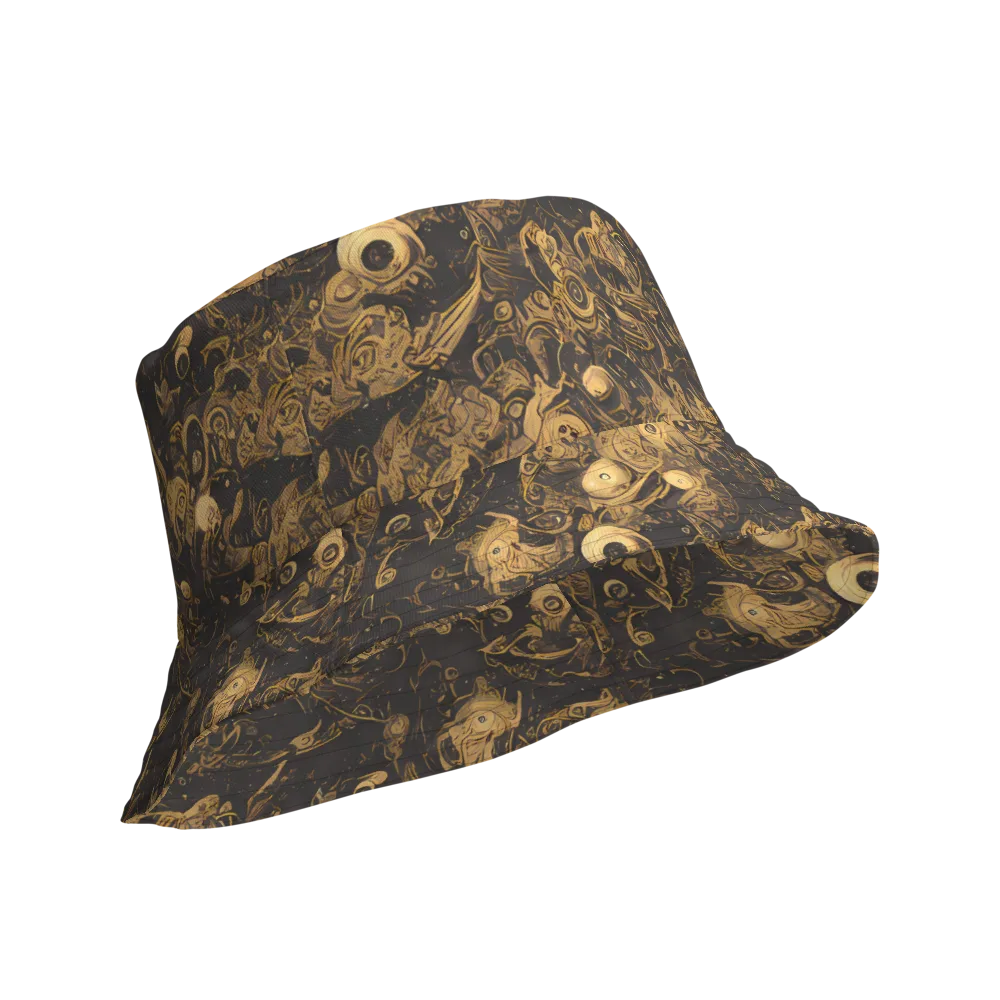 Amber Apparitions on Reversible Bucket Hat — Product details Outside