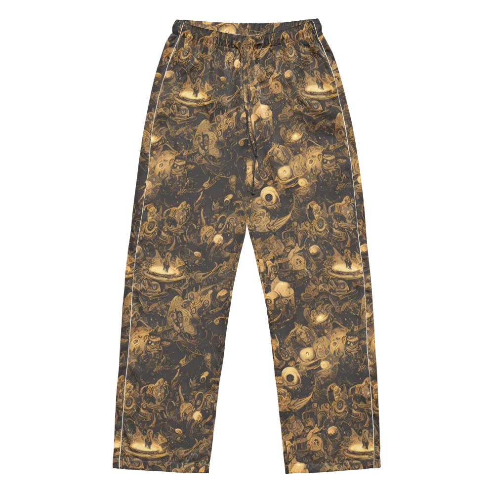 Amber Apparitions on Women's Pajama Pants — Front