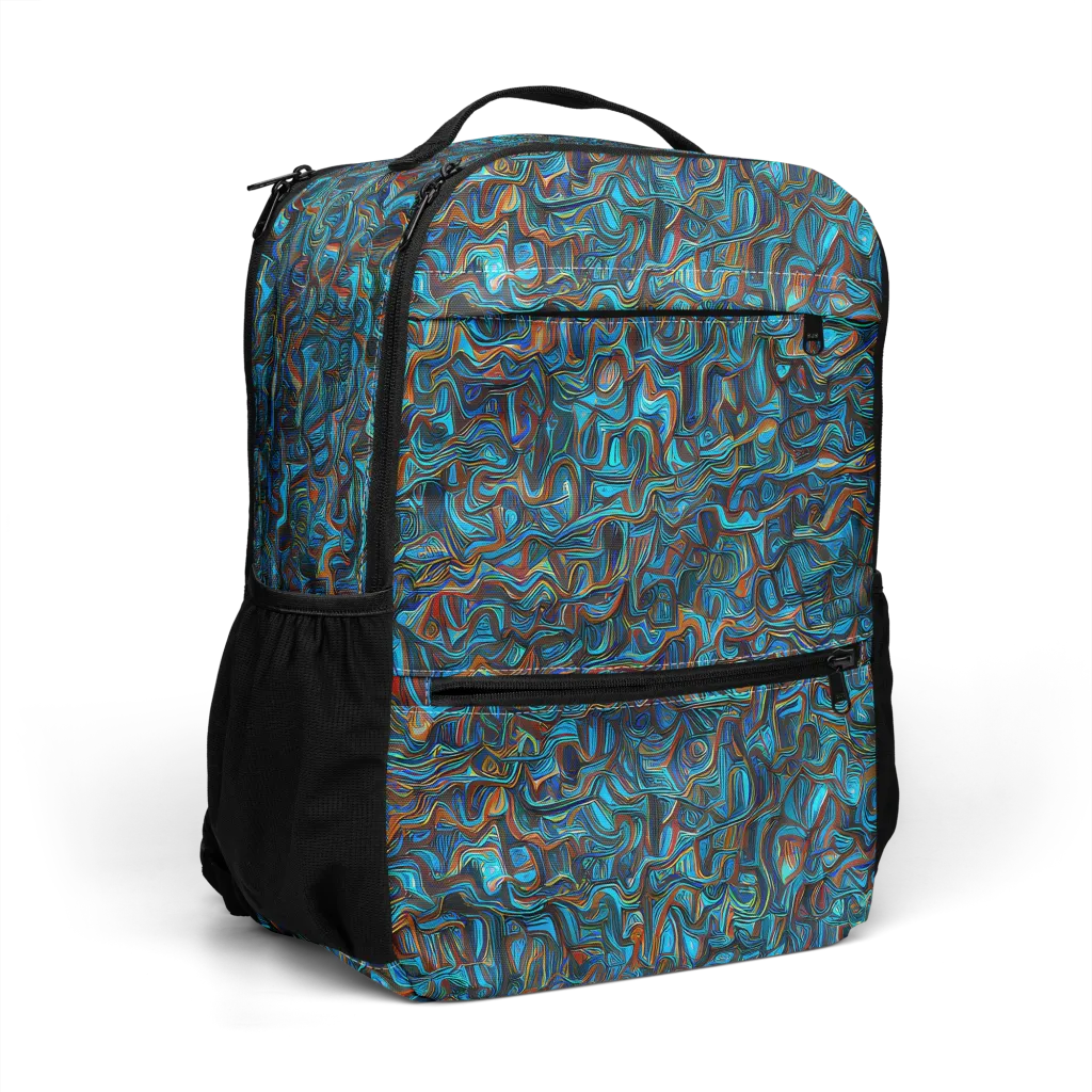 Copper Tide on Utility Backpack — Right Front