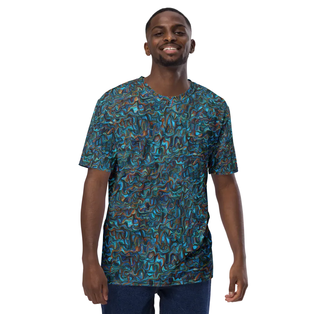 Copper Tide on Men's Crew Neck T-Shirt — Front