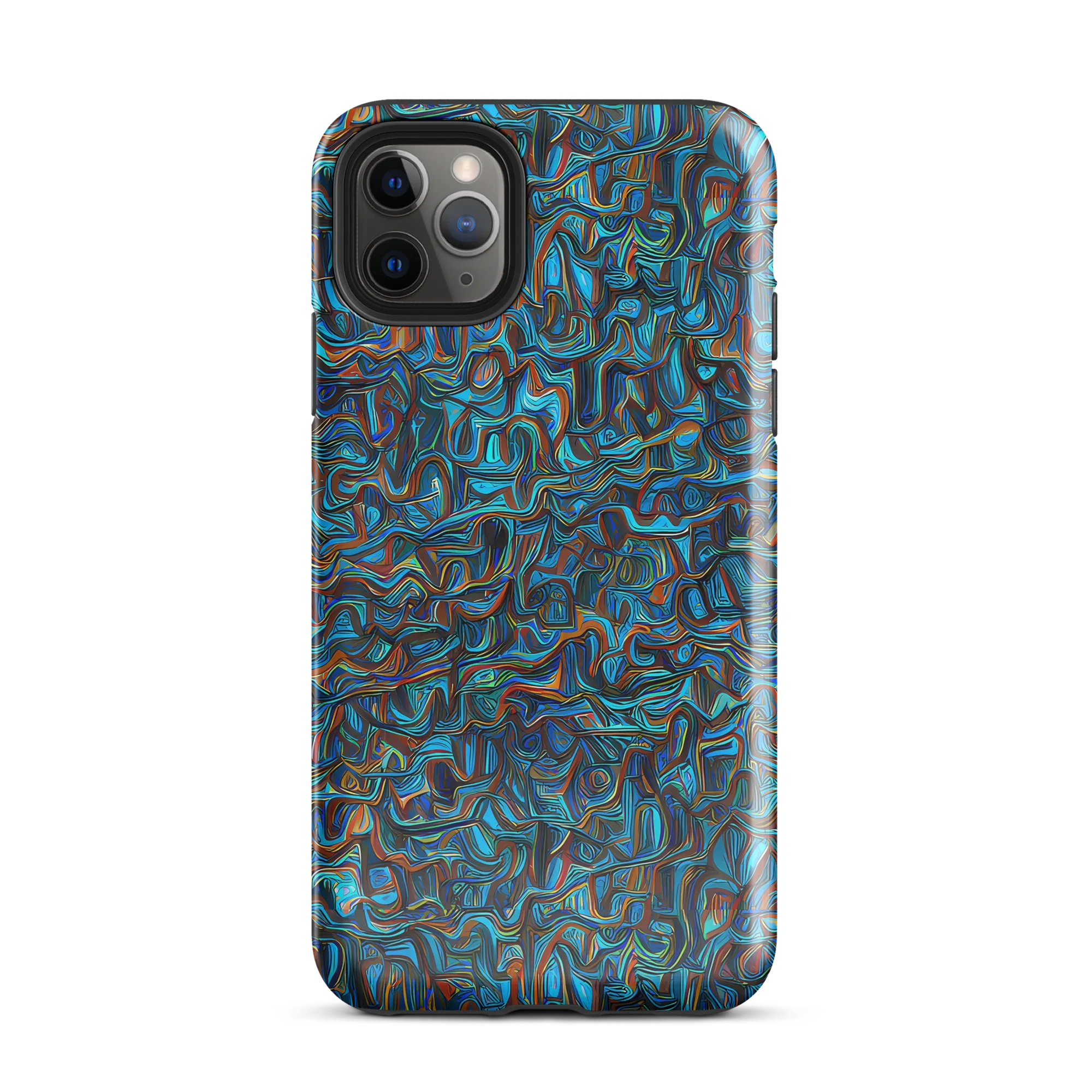 Copper Tide on Tough Case for iPhone® — Front