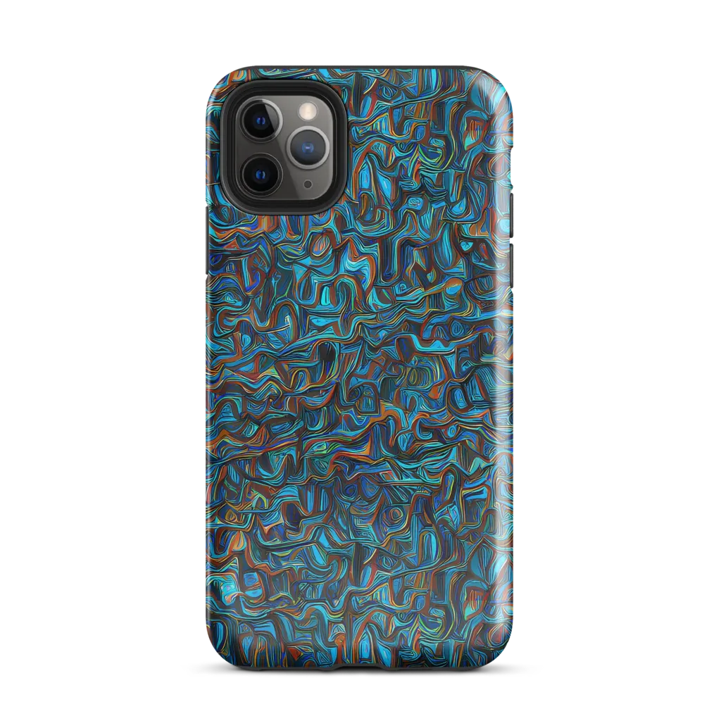 Copper Tide on Tough Case for iPhone® — Front