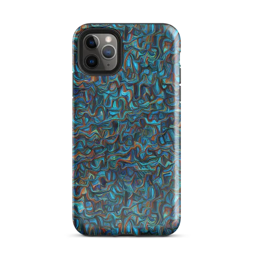 Copper Tide on a Tough Case for iPhone®