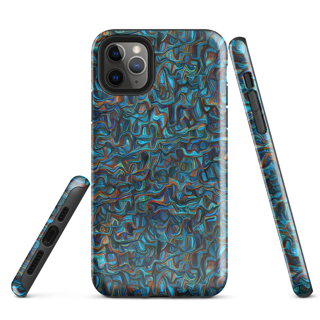 Copper Tide on Tough Case for iPhone® — Front