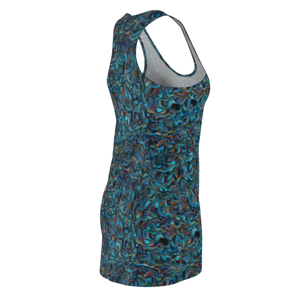 Copper Tide on Racerback Dress — Back Side