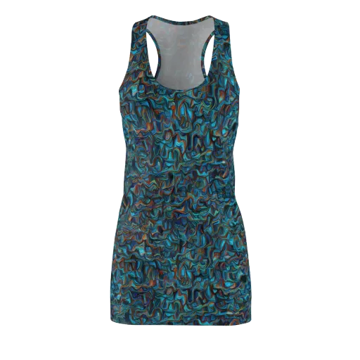 Copper Tide on a Racerback Dress