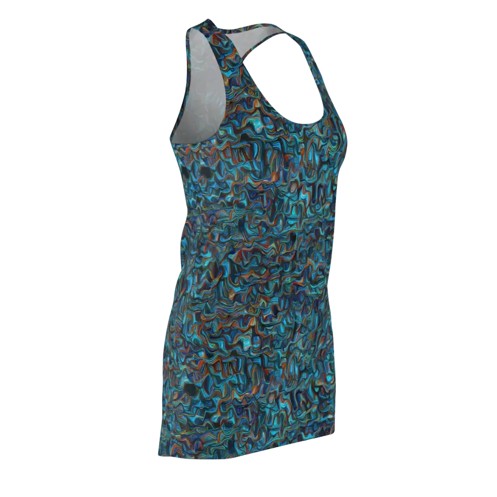 Copper Tide on Racerback Dress — Front Side