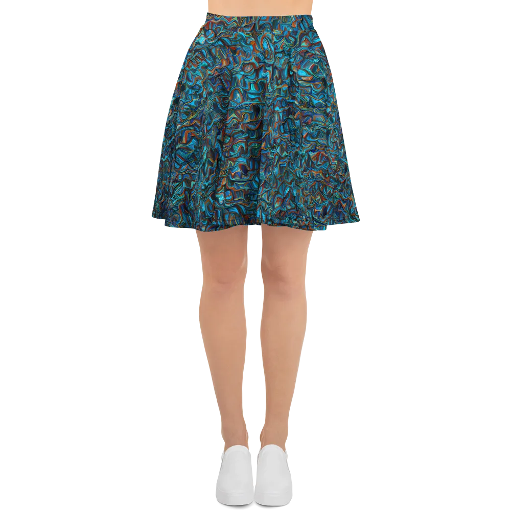 Copper Tide on Skater Skirt — Front