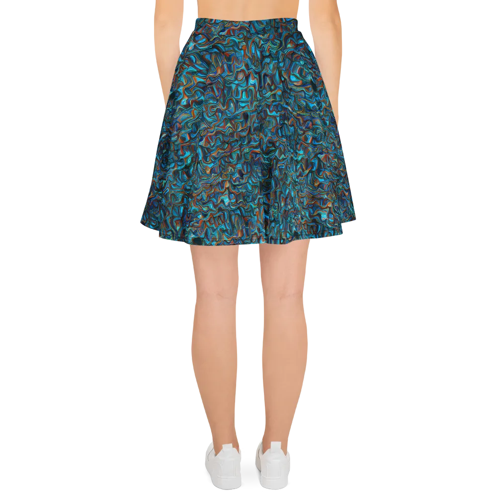 Copper Tide on Skater Skirt — Back