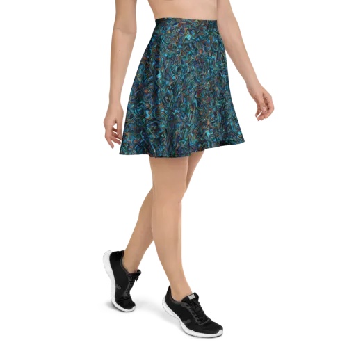 Copper Tide on a Skater Skirt