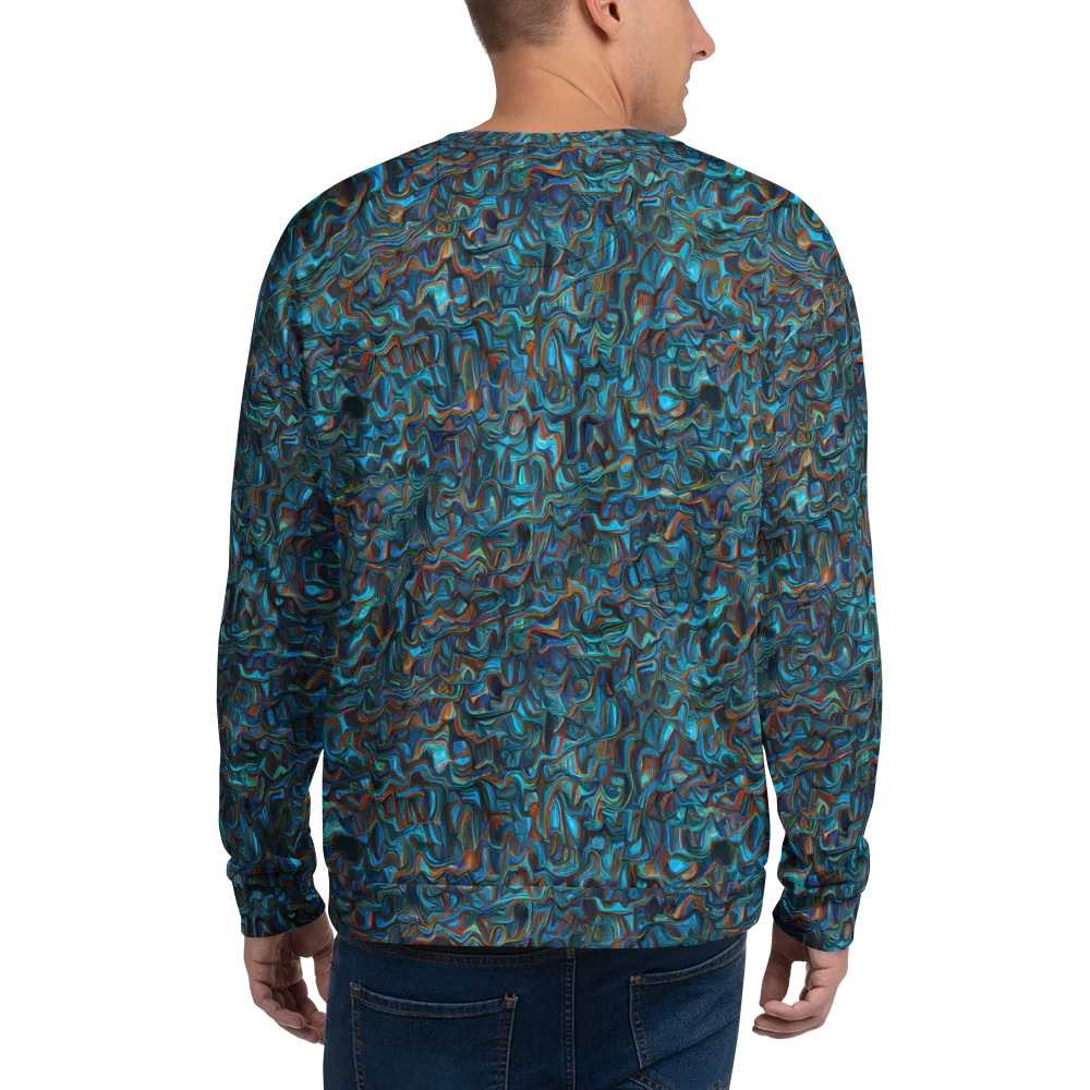 Copper Tide on Sweatshirt — Back