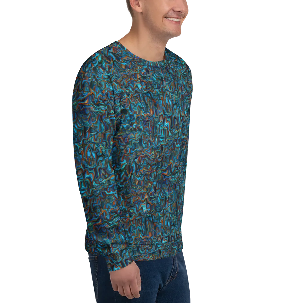 Copper Tide on Sweatshirt — Right Front