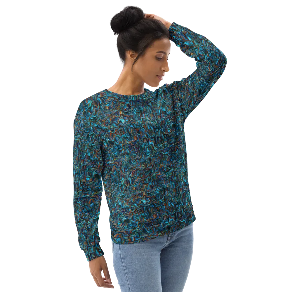Copper Tide on Sweatshirt — Right Front