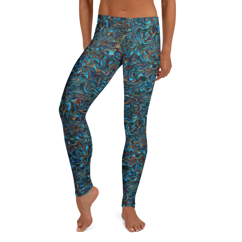 Copper Tide on Leggings — Front